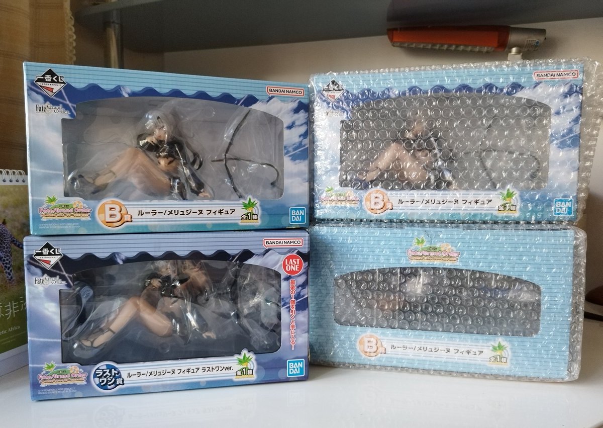 终于收到了 
一番くじ水着メリュジーヌ
#FGO️ 
#メリュジーヌ