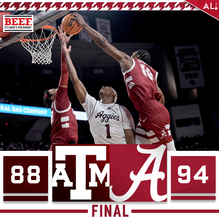 aldotcomTide's tweet photo. Alabama escapes College Station with a win. #RollTide https://t.co/5QgRQem7yQ