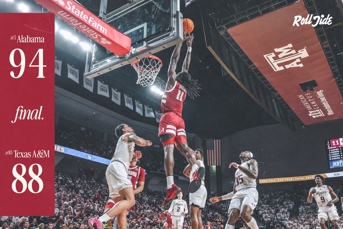 Alabama Athletics tweet media