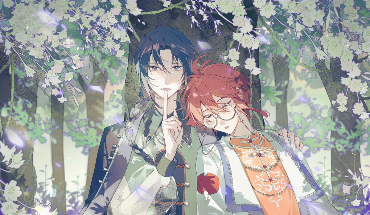 #いおりく 
「…静かに」