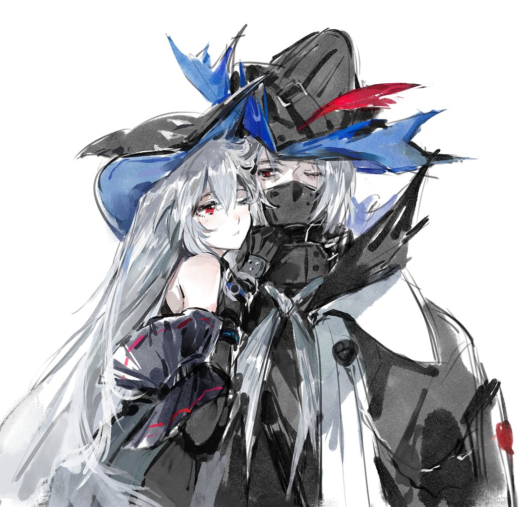 小🐋❤️大🐋
#アークナイツ #Arknights #明日方舟 #Ulpianus #Skadi