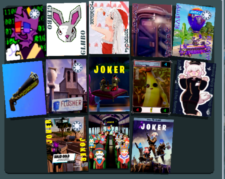 Eric_The_Toon's tweet photo. I have made and released a horribly coded #Fortnite themed #Balatro mod check it out!

https://t.co/LRObWag2le https://t.co/iWLkNmuSZv