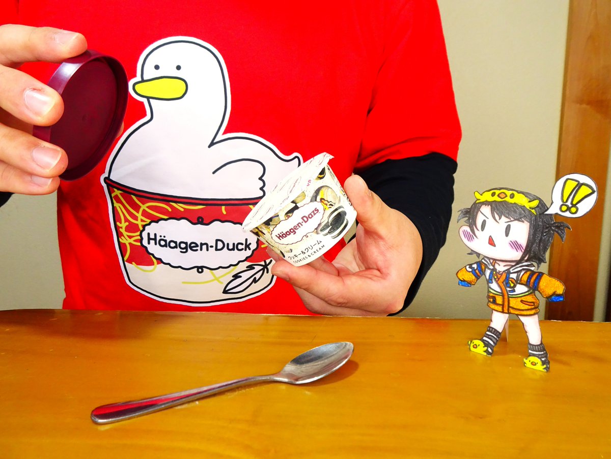 「～ スバルちゃんとハーゲンダッツ ～おねだりされたら食べさてあげるしかございませ」|オクトパスプライム・アヒージョ🚑のイラスト