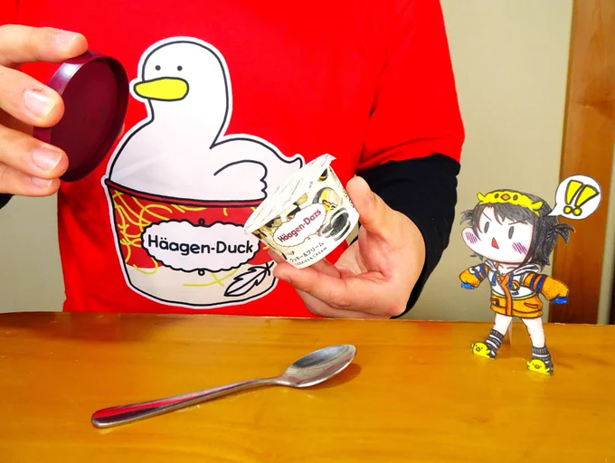 ～ スバルちゃんとハーゲンダッツ ～おねだりされたら食べさてあげるしかございませんわな…!#プロテインザスバル 