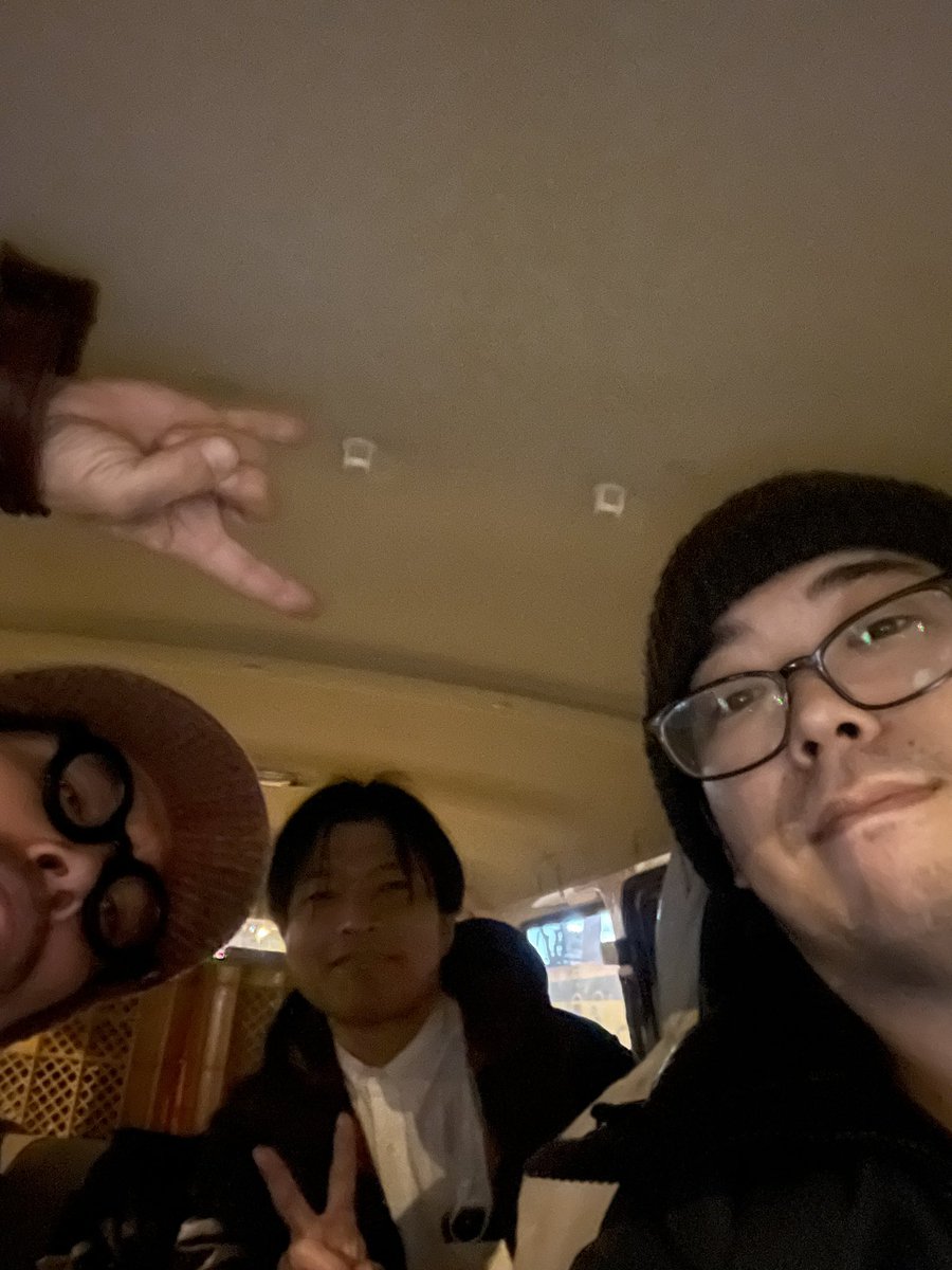 せっかく写真とったのに忘れてた。チャイルさんとすなっち。たけさんは欠席です。