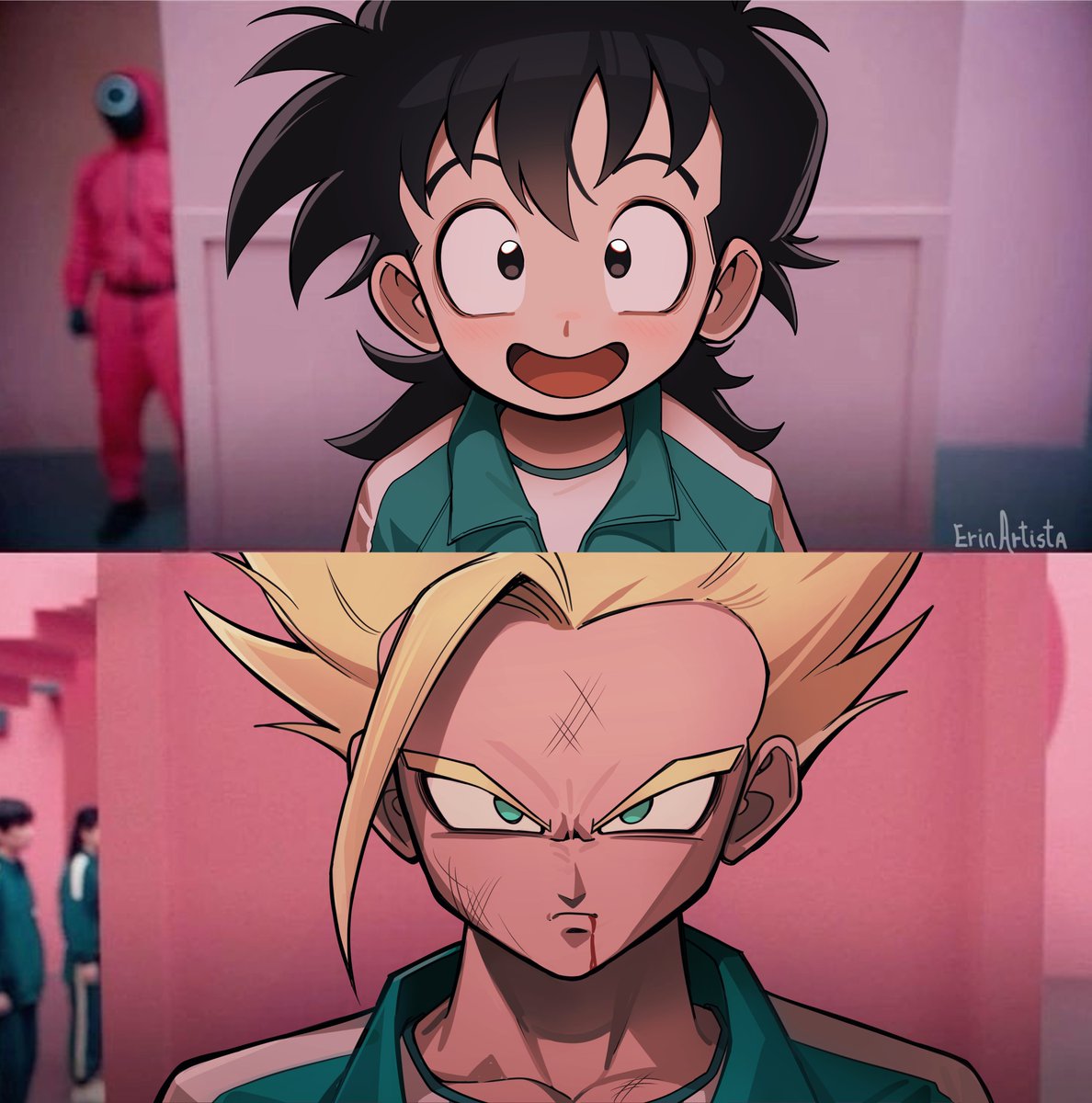 Gohan in #SquidGame
