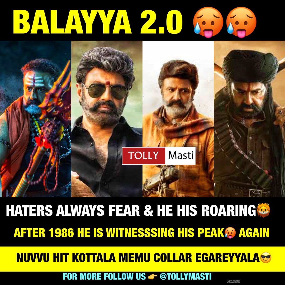 Tollymasti (@tollymasti) on Twitter photo True Feeling of #NandamuriBalakrishna Fans 🥵🥵🥵
#Daakumahaaraj #DaakuMaharaajOnJan12th #tollymasti #DaakuMaharaajReview
Follow us 👉 <a href="/tollymasti/">Tollymasti</a> True Feeling of #NandamuriBalakrishna Fans 🥵🥵🥵
#Daakumahaaraj #DaakuMaharaajOnJan12th #tollymasti #DaakuMaharaajReview
Follow us 👉 <a href="/tollymasti/">Tollymasti</a>