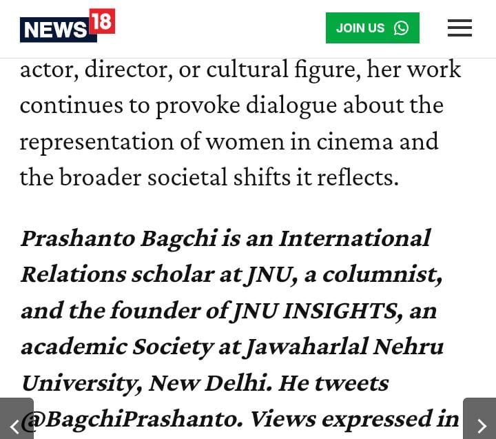 BagchiPrashanto's tweet photo. Kangana Ranaut's mastery in acting and direction is in a league of its own. Her methodical approach, depth in character portrayal, and bold storytelling set her apart from any comparison, even with acclaimed directors like those behind 'Barbie.
@KanganaTeam
@CNNnews18 https://t.co/dIDQbrayrM