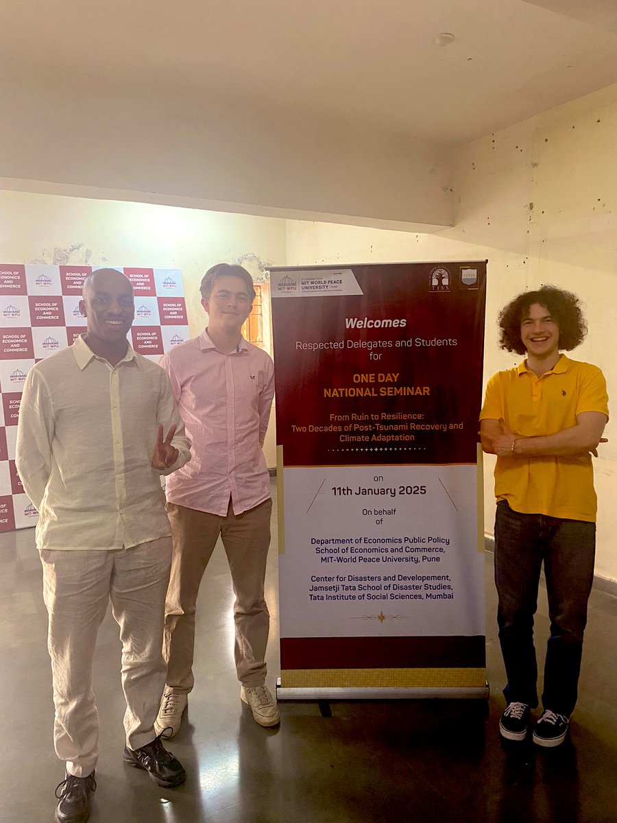 Birte Vogel (@birtevogel_) on Twitter photo Attending a conference on lessons learned 20 years after the Indian ocean tsunami with our amazing <a href="/HCRInstitute/">HCRInstitute</a> students in Pune, India. ๐ฎ๐ณ Attending a conference on lessons learned 20 years after the Indian ocean tsunami with our amazing <a href="/HCRInstitute/">HCRInstitute</a> students in Pune, India. ๐ฎ๐ณ