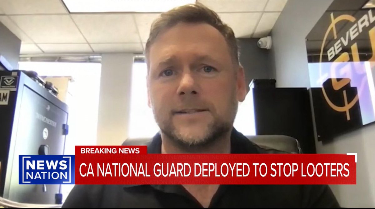 Thank you <a href="/NewsNation/">NewsNation</a> for having me on to discuss the despicable looting going on in and around the evacuated areas of the #PalisadesFire