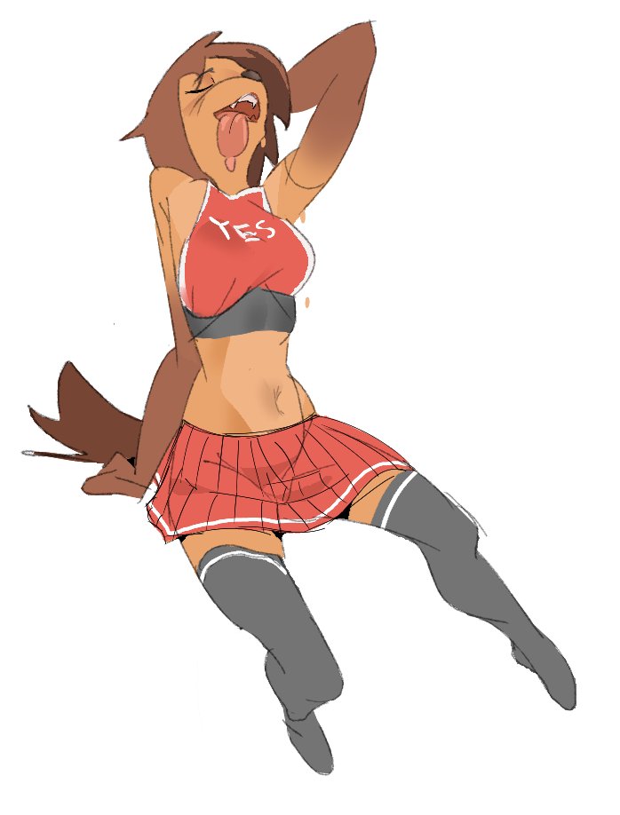 drawing of <a href="/THEE_Yomi/">THEE YOMI</a>'s cheerleader alfie
