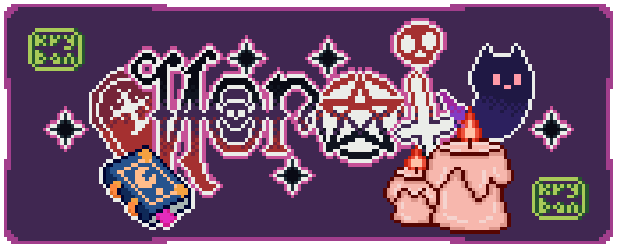 Un dibujo no termina si quedan ideas por agregar
Actualizado el proyecto: #MiniPixelNoroi para el grupo de #Vtubers <a href="/LosNoroi/">+NOROI+ Grupo VTUBER</a> 
- Agregué el logo en #pixelart 
- Agregué a <a href="/Shinorinee/">🐸🌱 ShinoriNee .ᐟ ⊹ ࣪ ˖ Rana V-Artist✨</a> en ~25x25px
- Un cinta adhesiva al piso así es más caja xD
#KrybanArt #FanArt #ドット絵 
+
+
+
+