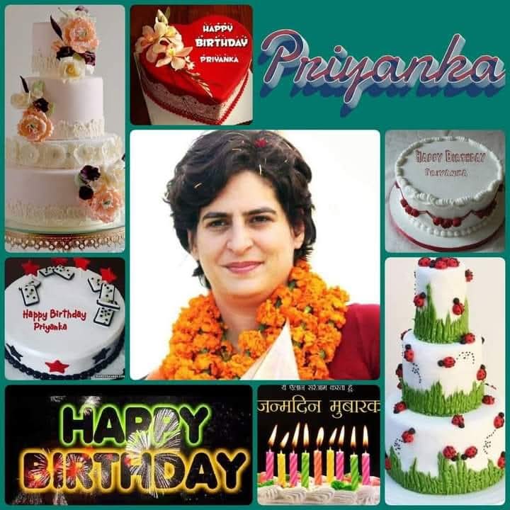 May your memories today be awesome, your dreams become a reality, your joy. Have a wonderful birthday May this birthday be filled with lots of happy hours and also your life with many happy birthdays, that are yet to come. Happy Birthday Priyanka Gandhi ji.your special day, Sures