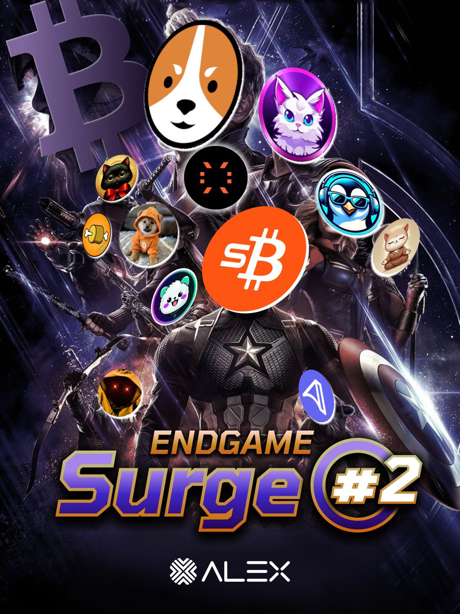 ALEXLabBTC's tweet photo. 🎙 "We’re in the Endgame now…"  

🚀 Join us Monday as we count down the final hour of #ALEXSurge 🌊  

📅 Jan 13, 8PM EST

🔥 Big moves are happening:  
🔹 Will the leaderboard flip?  
🔹 Are there surprise plays incoming?  

Let’s ride out Surge 2—together. 🕒  

💥Set your reminders now! 👇
https://t.co/kvk9oZco3k