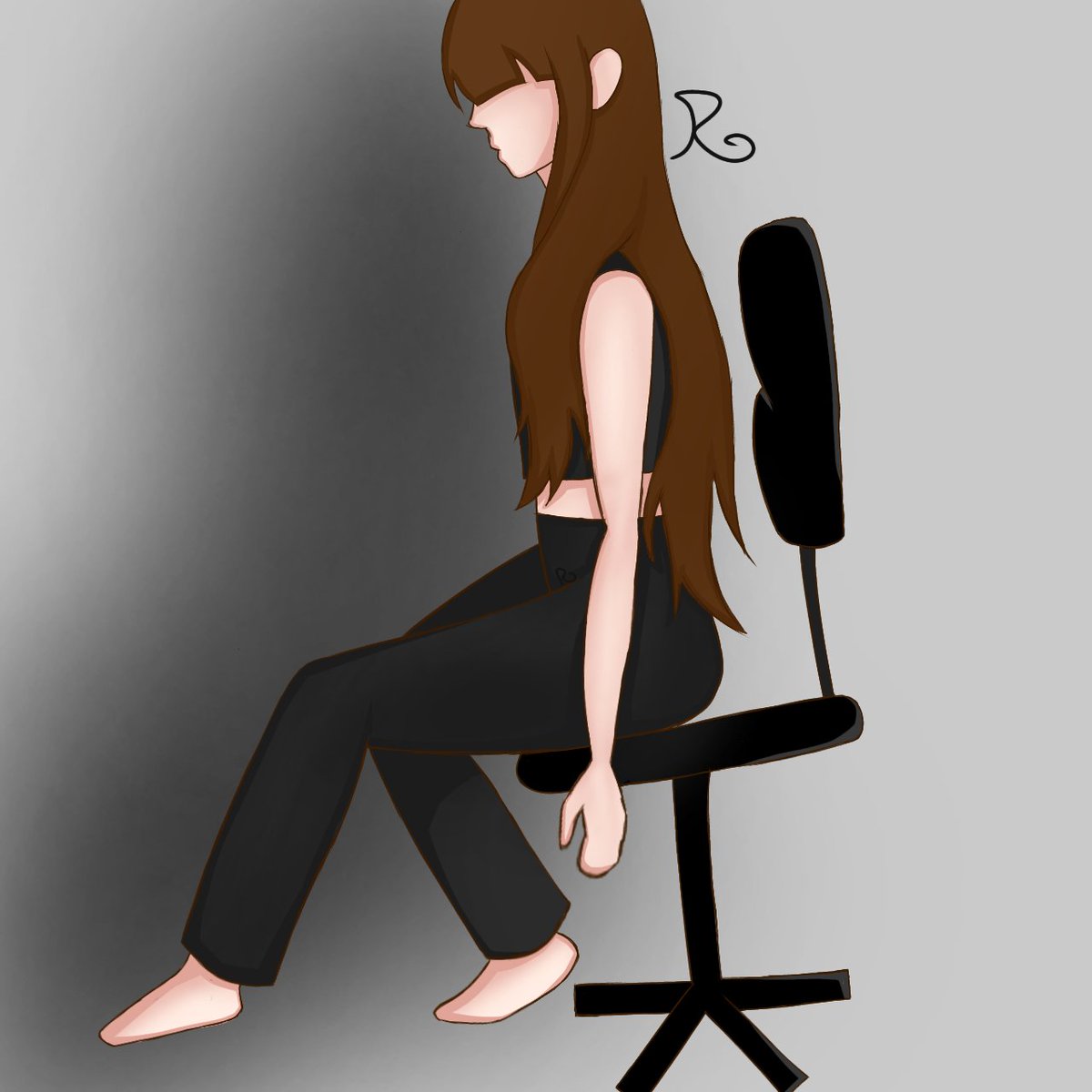 FlakeOfWinter's tweet image. Bro kinda seems lost #art #emptyinside