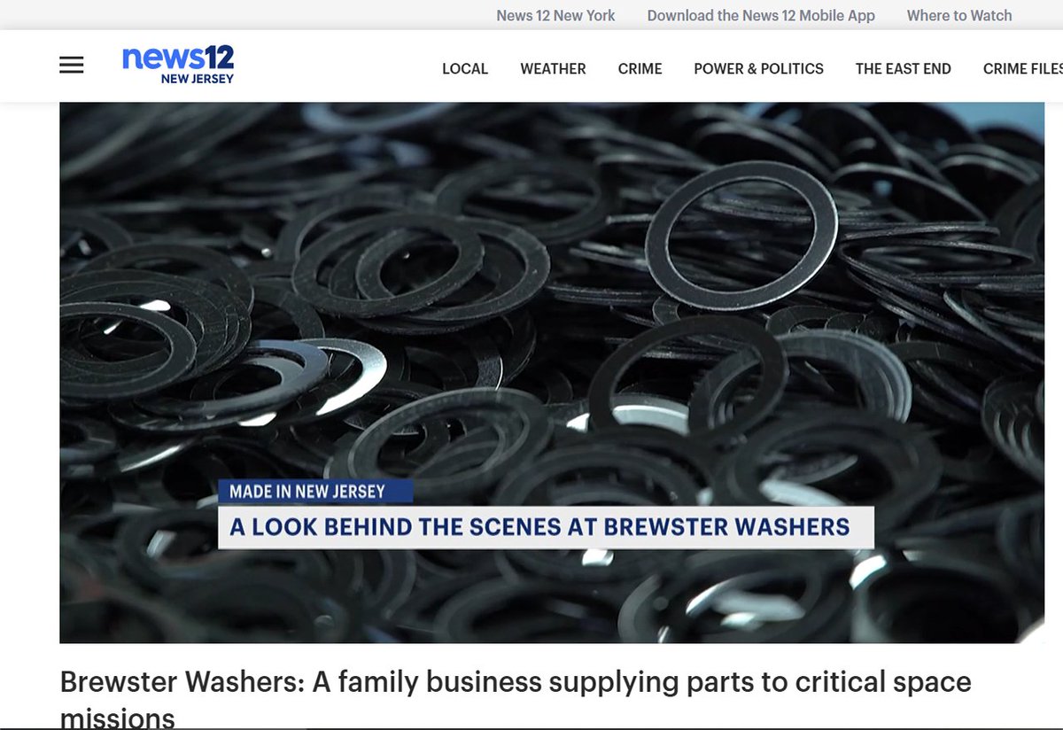 We're so excited to be featured on  News 12 New Jersey "Made in New Jersey" segment ... What a way to wrap up 2024 and ring in the new year! bit.ly/40fgA3a