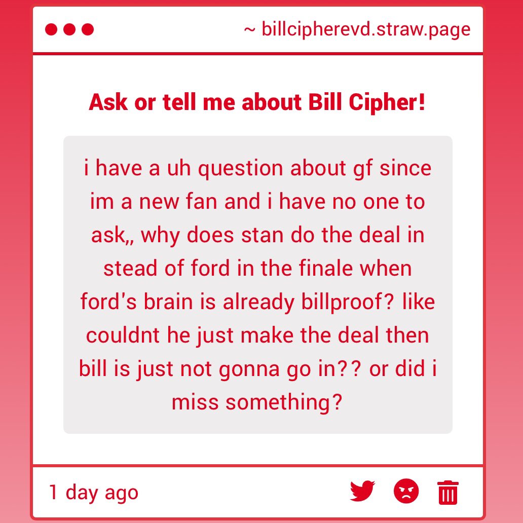 Daily Bill Cipher ⃤ Media on X: &ldquo;Bill needed the equation from 