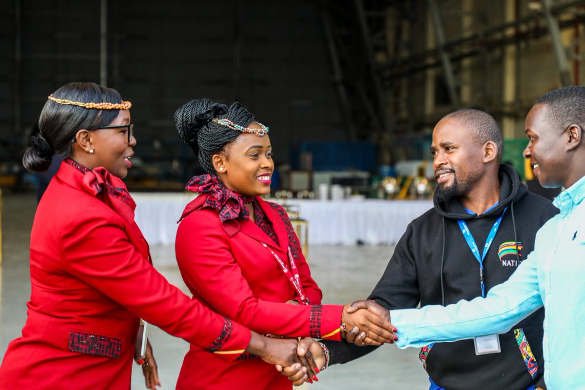 ntvkenya's tweet photo. KQ relocates aircraft to Mang'u High School in efforts to inspire students to pursue careers in aviation

#WingsOfInnovation https://t.co/VL5i7Sy53Q