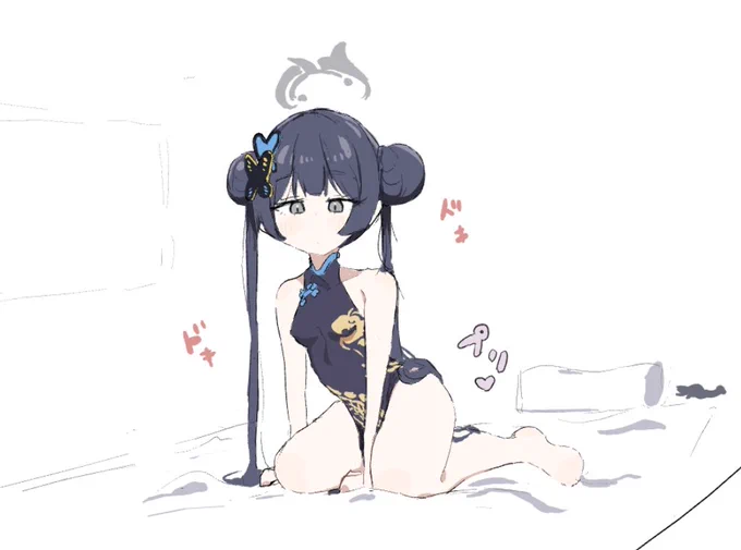 #三連休はフォロワーが増えるらしいキャラにやってほしい事とかやりたい事ばっか描いてます。次はカンナ描きたい気持ち 
