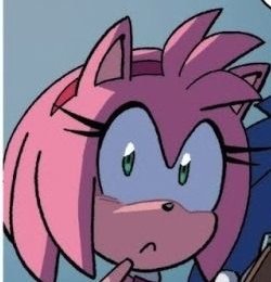 *Amy in a bush watch the fight, rooting for her blue babe*