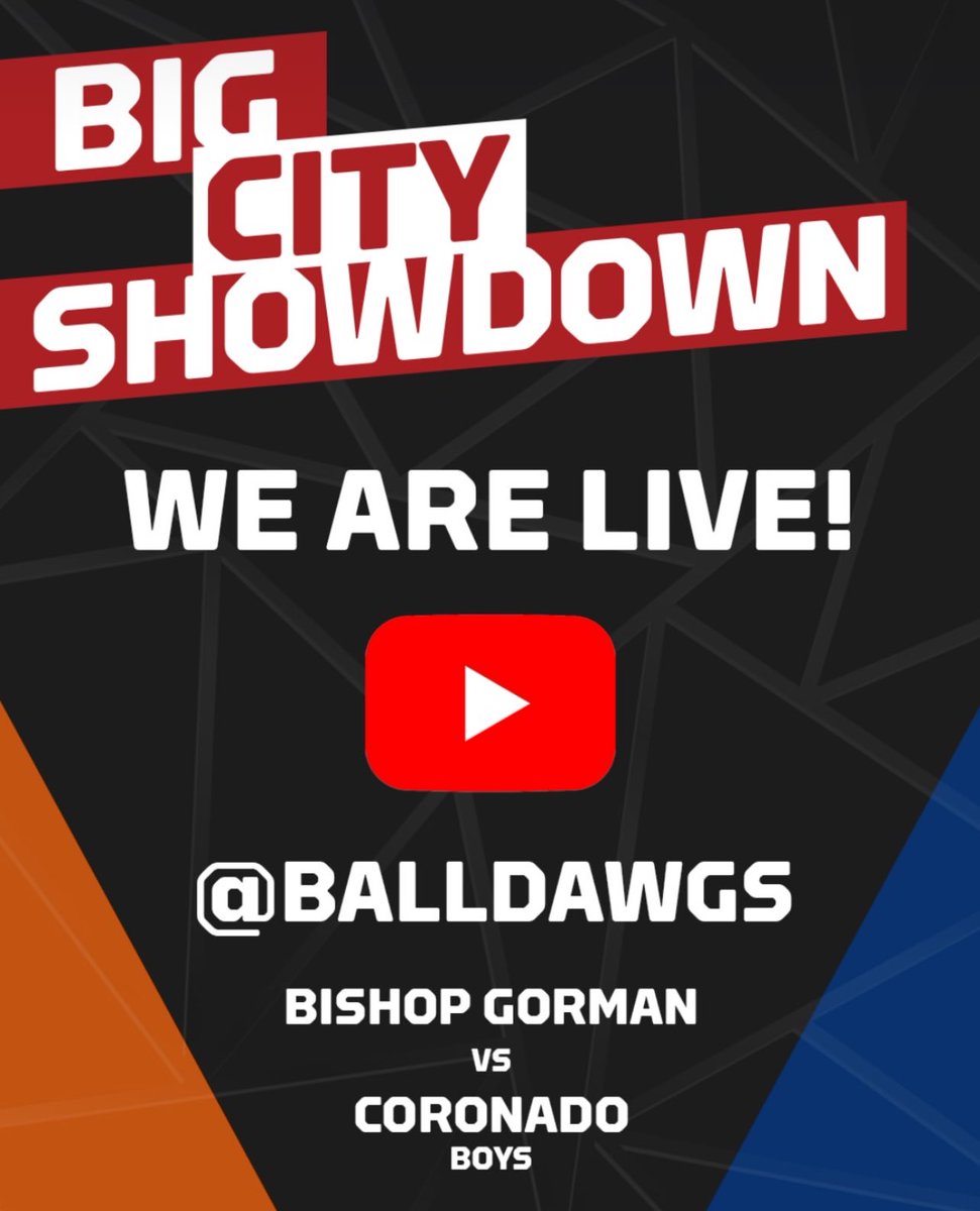 We are live! Tap in <a href="/BCShowdownLV/">Big City Showdown presented by Findlay Toyota</a> 

<a href="/theballdawgs/">Ball Dawgs</a> youtube.com/live/STqdgLpAj…