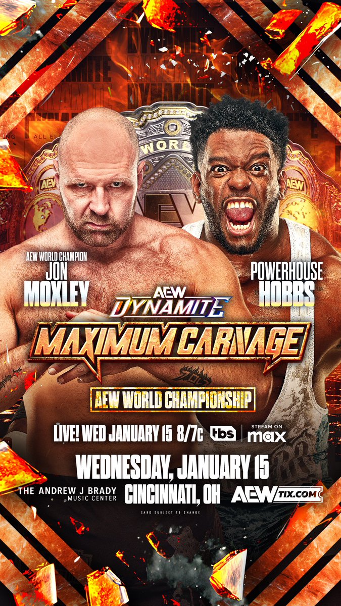Wednesday Night 
I SHOCK THE WORLD #AEWDynamite #AEWCollision