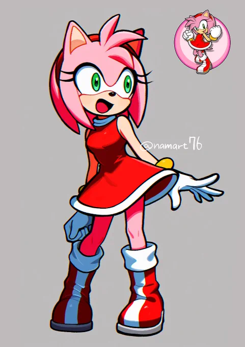 エミーちゃん#SonicTheHedgehog #AmyRose 