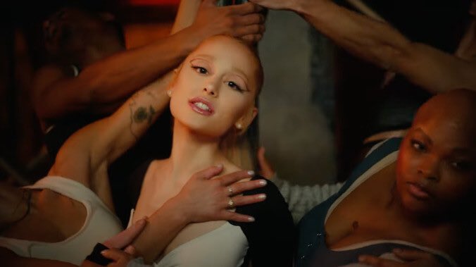 PopBase's tweet photo. One year ago today, Ariana Grande released ‘yes, and?’ https://t.co/nWhCoygCHI