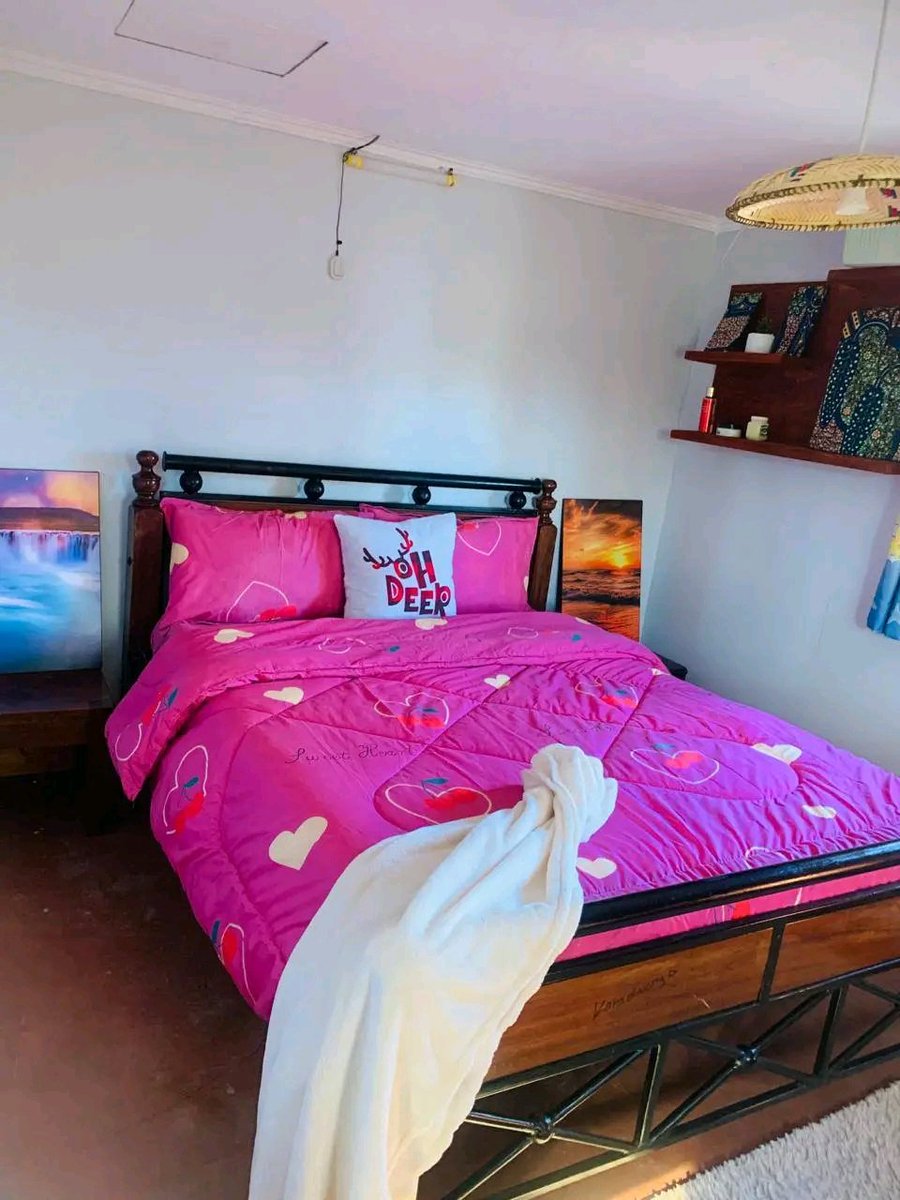 And then I saw this Mabati House in Nyeri.. I love what the owner has done with her space. Check out this eye-opener!!