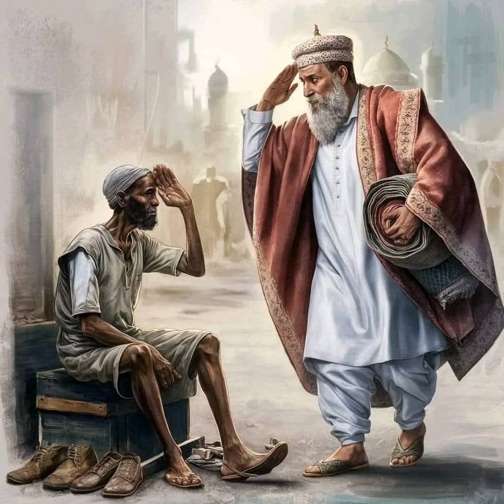 अगर तुम अपना "तकब्बुर" को तोड़ना चाहते हो तो ग़रीब को "सलाम" किया करो