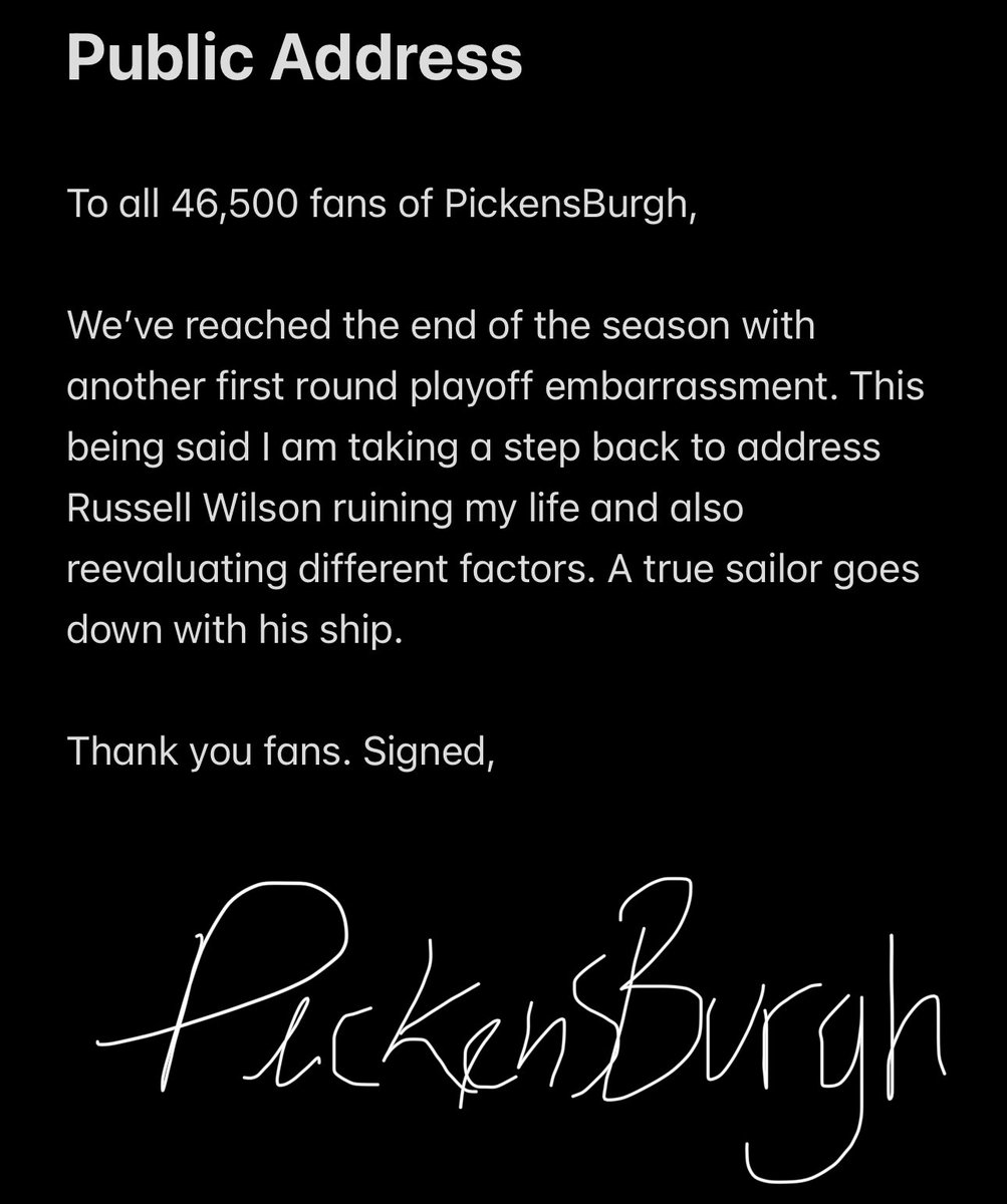 PickensBurgh 🫡 tweet media