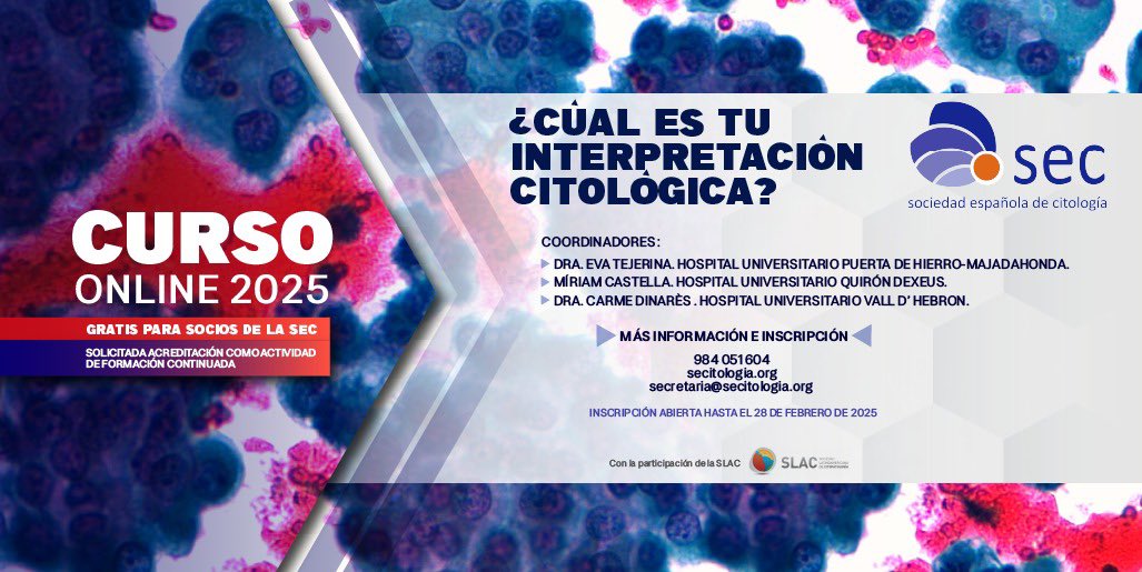 Sociedad Española de Citología tweet media