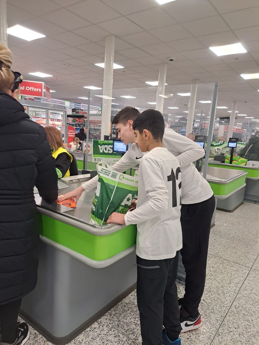 Well first of all thanks for Asda for having ours boys bag packing event.Great efforts from  them to raise £425 towards there trip to Holland we as parents really proud of these kids can asked for the comment they showed 👏👏👏👏