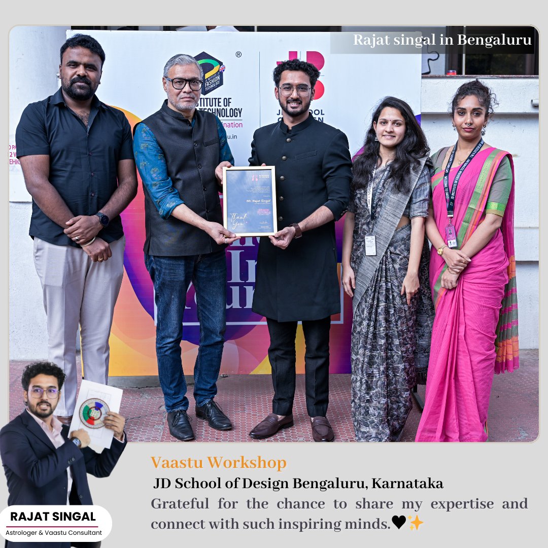 SaralAstrology's tweet photo. A Moment of Gratitude
.
Grateful for the chance to share my expertise and connect with such inspiring minds &amp; kind acknowledgement from Mr. Pramod Adhikari.♥
.
.
#RajatSingal #SaralAstrology #VaastuWorkshop #VaastuShastra #Bengaluru #Karnataka #VaastuTips #RajatSingalinBengaluru https://t.co/hbGqcxa9VU