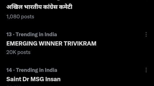 whateverryaarr's tweet photo. 20k tweets 💪🔥 
 
EMERGING WINNER TRIVIKRAM https://t.co/uJSRUCHT2R