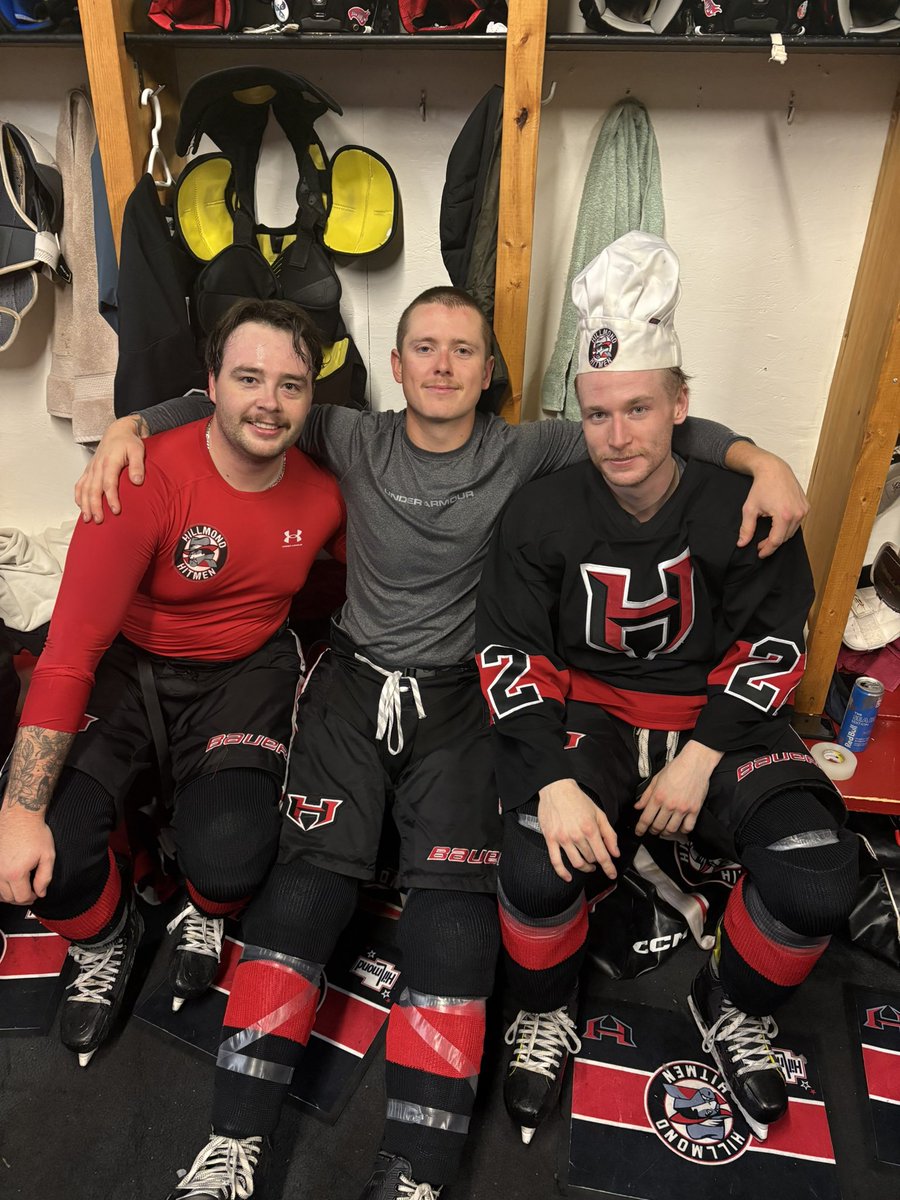 Hitmen W🚨🚨

The boys fell behind 3-0 early but fought back with 11 unanswered to take the Win

Chef hat goes to the entire top line🔥