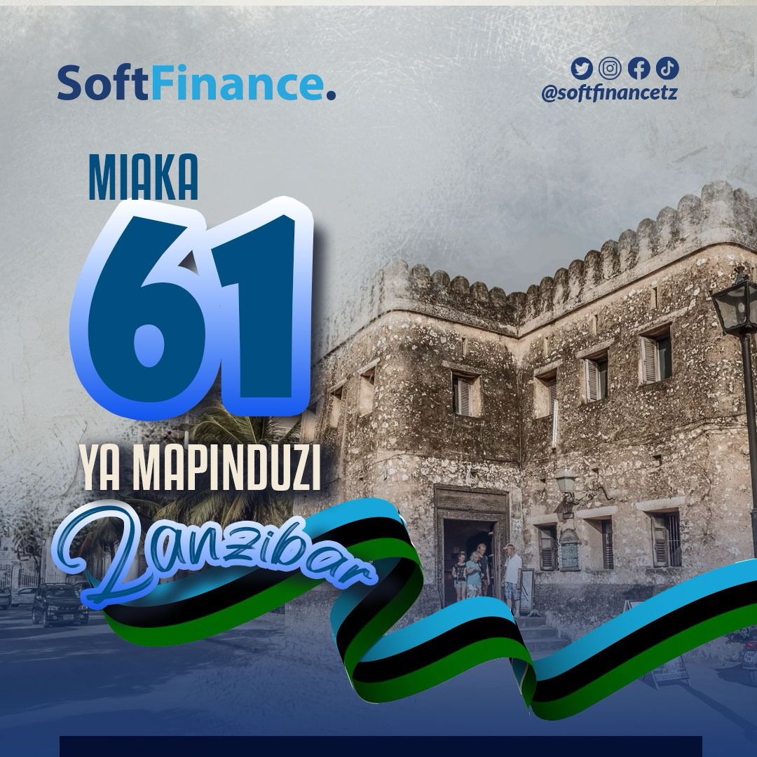 softfinancetz's tweet photo. Heri ya Sikukuu ya Mapinduzi kwako na kwa wapendwa wako.

#Mapinduzi #Miaka61YaMapinduzi https://t.co/vopqdGsYZK