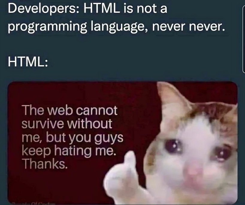 Poor HTML 😢