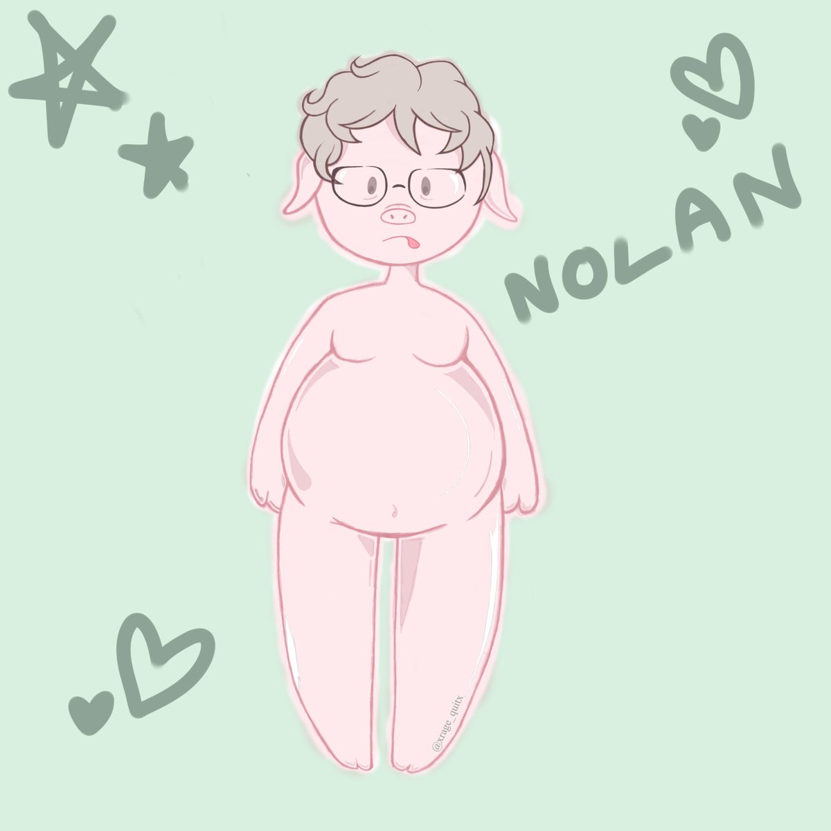 xrage_quitx's tweet photo. This is a fursona I did for my friend 🐷

#furry #furryartwork #beginnerartist #learningart #pigfurry #oc #originalcharacter #originalcharacterart #art #digitalart #chubbyboy #startingart https://t.co/XLweip5S9d