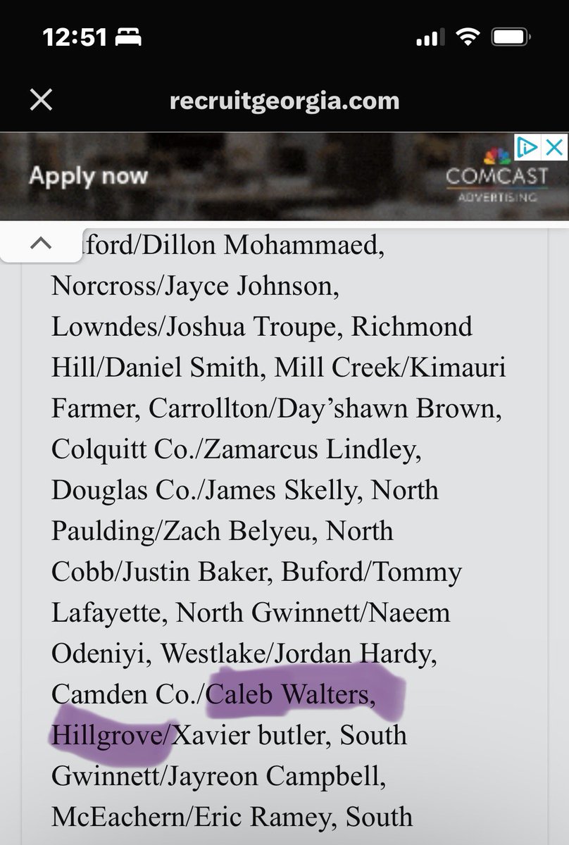Caleb Walters (@ctooclean) on Twitter photo Thankful to be named on <a href="/RecruitGeorgia/">Recruit Georgia</a> 6-a All-State honorable mentions!! <a href="/HgroveFootball/">βπππππ£π π§π βπ π½π π π₯ππππβ’οΈ</a> Thankful to be named on <a href="/RecruitGeorgia/">Recruit Georgia</a> 6-a All-State honorable mentions!! <a href="/HgroveFootball/">βπππππ£π π§π βπ π½π π π₯ππππβ’οΈ</a>