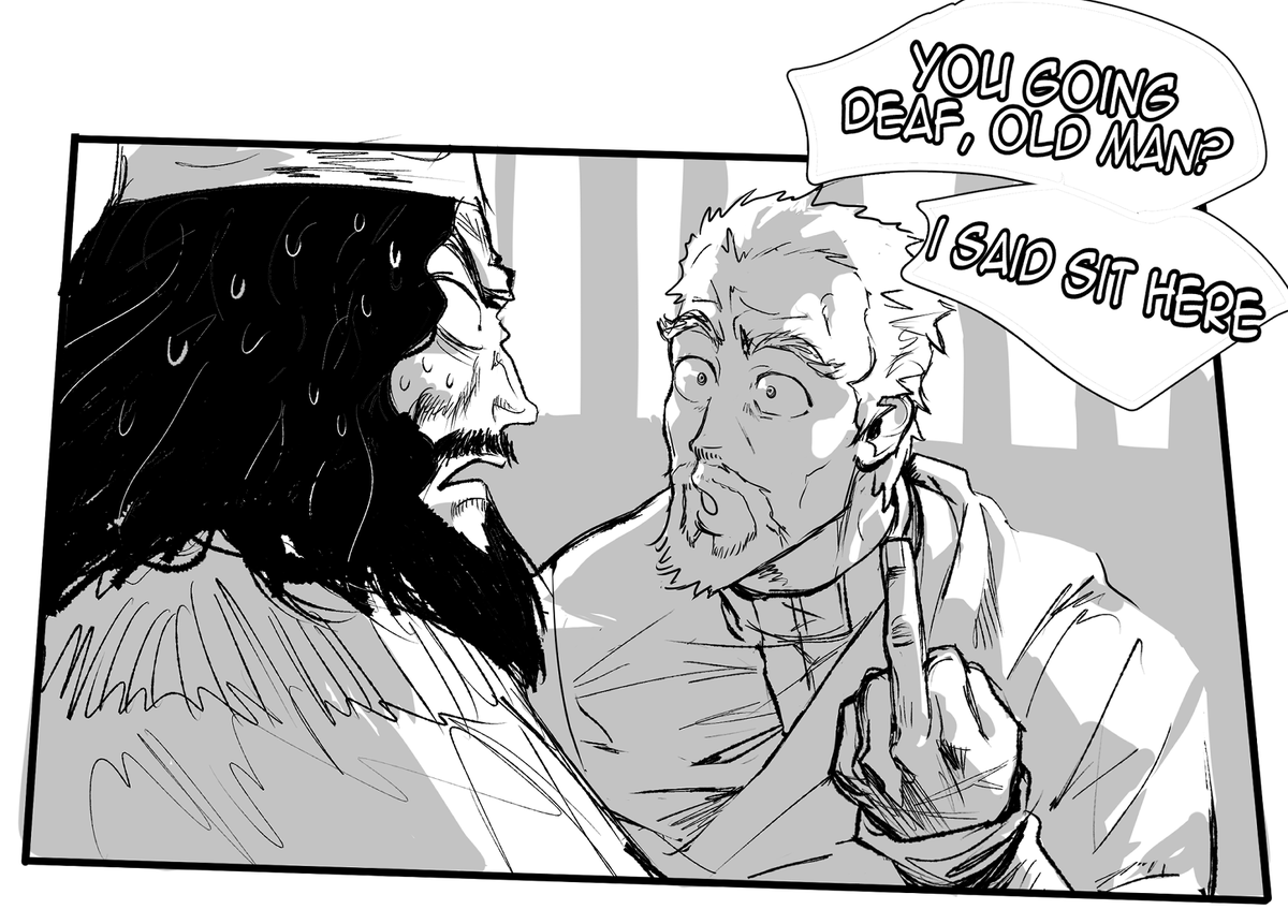 i love askeladd being a brat