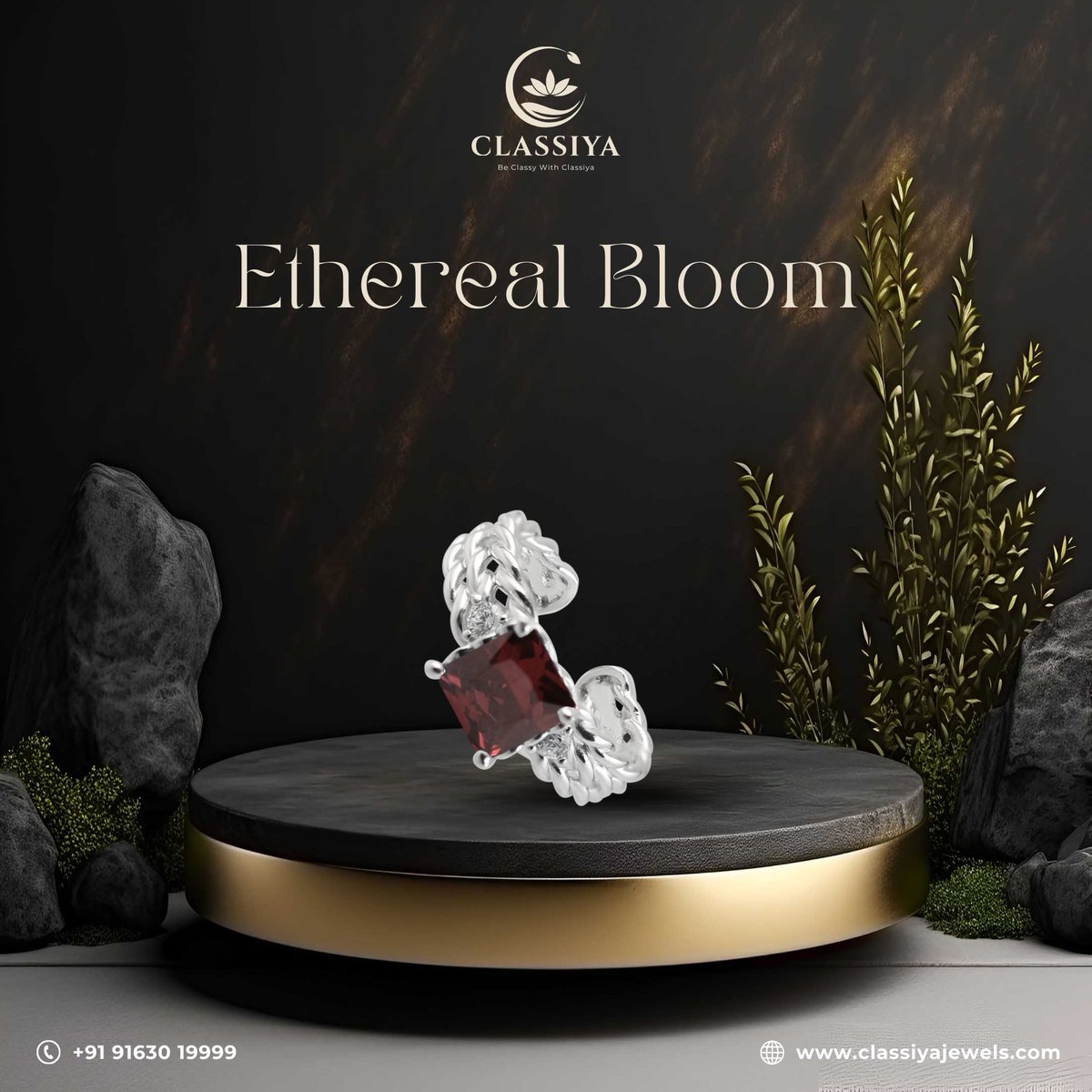classiyajewel's tweet photo. Unfold the magic of nature with the Ethereal Bloom! 🌸 A ring that whispers sophistication and celebrates your timeless glow.
Discover your sparkle today. 💎
Visit us at: C-202, City Center Mall, Salt Lake City, Kolkata
Call us at: +91 91630 19999 https://t.co/gF7WhuotNL