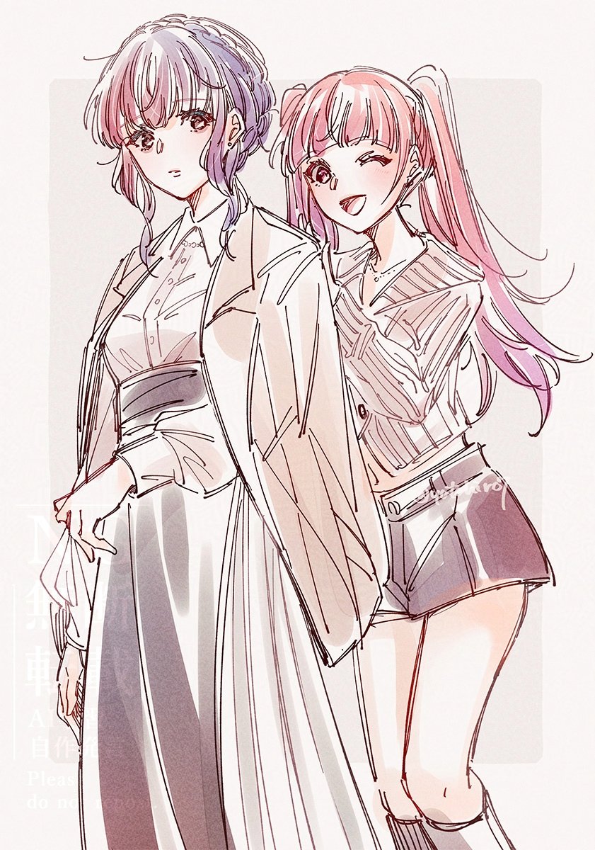 ヒルダ=ヴァレンティン=ゴネリル ,マリアンヌ=フォン=エドマンド 「」|ゆと@原稿のイラスト