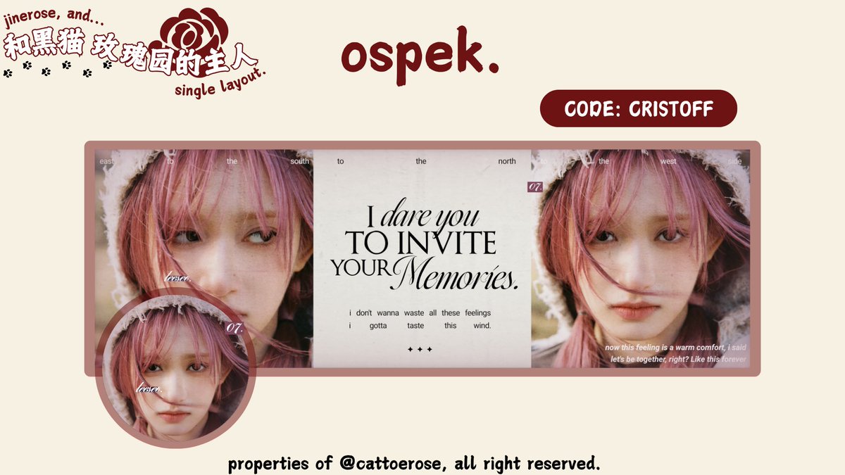 jinerosea's tweet image. help repost, thank you!₎⟆ྀི꒱  
ayo kenalan sama anak baru ku "cristoff dan sven". hehe 🤸🏻‍♀️
jika dirasa tidak aman bisa dm aku baik-baik, tolong sayangi mereka banyak-banyak ya 🫶🏻

[layout ufs, cek alt]

#zonauang #zonaba