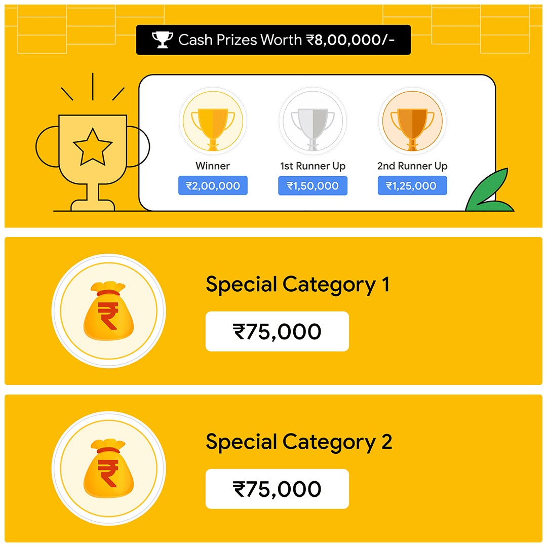 GDGC_GGITS's tweet photo. 🚀Join the #SolutionsChallenge 2025!

⏩ Tackle real-world problems
⏩ Connect with like-minded Student Developers
⏩ Get mentorship from experts
⏩8,00,000 INR prize pool!

#GDGSolutionsChallenge #GDGonCampus #BuildforSocialGood

@hack2skill
@GoogleDevsIN https://t.co/AN4iePwWrx
