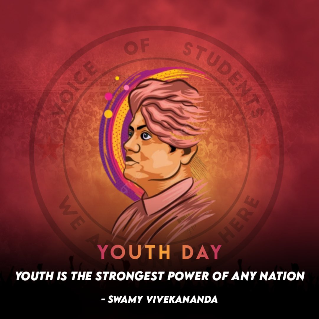 StudentsVoiceTS's tweet photo. “Talk to yourself once in a day, otherwise you may miss meeting an intelligent person in this world."

#NationalYouthDay2025 https://t.co/oTYjDvumpY