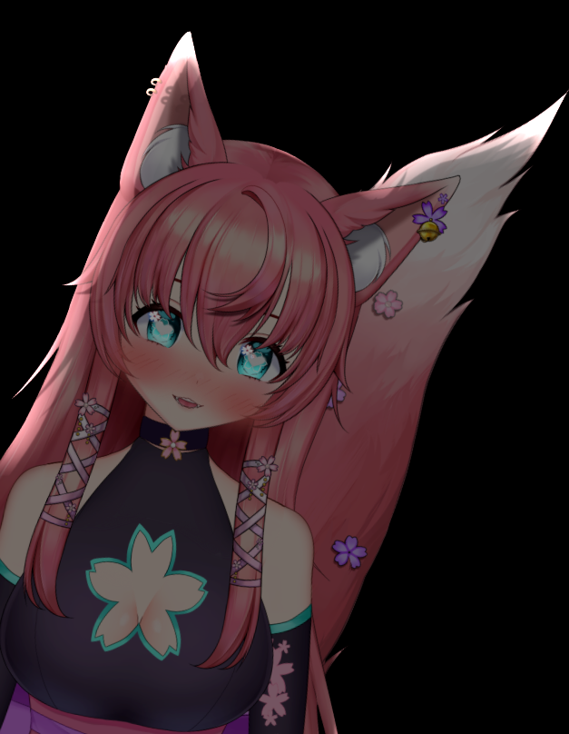 Oimatewteff's tweet photo. Hey you... 

Could a Kitsune get some headpats?