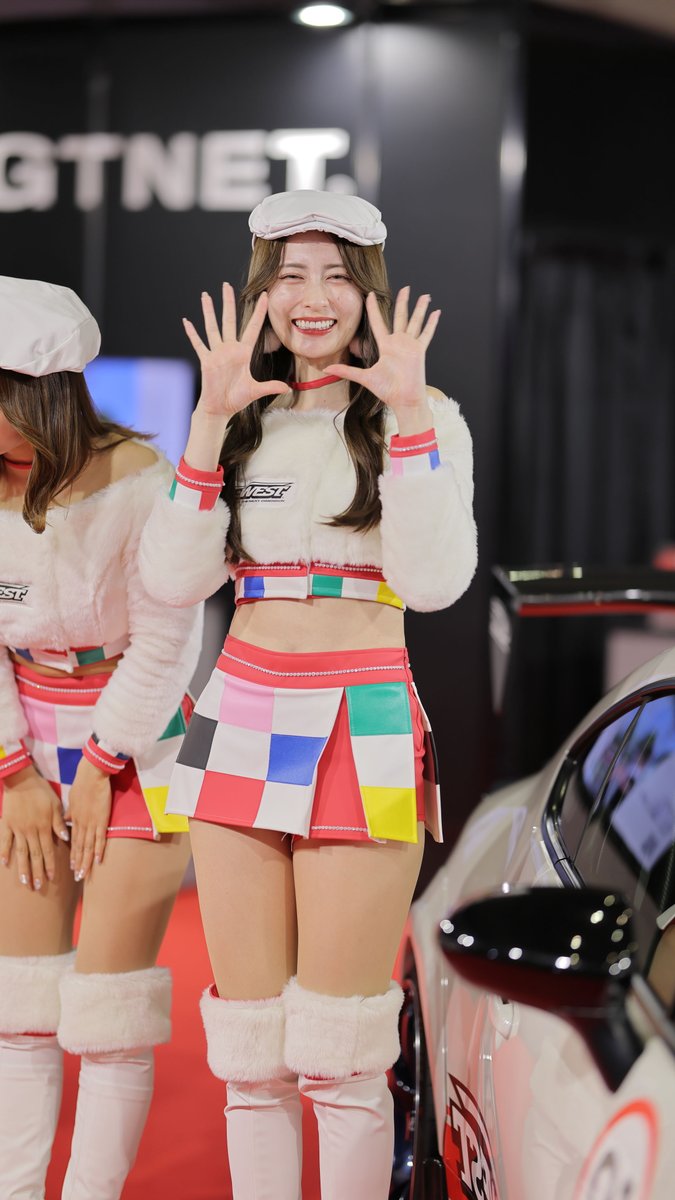 no_thanks_photo's tweet image. #東京オートサロン2025.1.10
GTNET ブース

#鈴木南美 @suzunamiii
#GTNETGIRLS C-WESTガールズ 
愛嬌があって良い子と思う
#東京オートサロン
#TOKYOAutoSalon #TAS2025