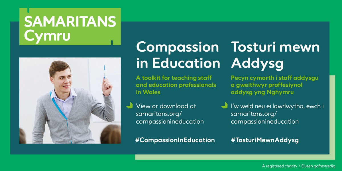 If you work in education &amp; are returning to work in January, our free #CompassionInEducation resource can help you support pupils who are struggling to cope - from low wellbeing through to suicidal feelings ⬇
samaritans.org/how-we-can-hel…