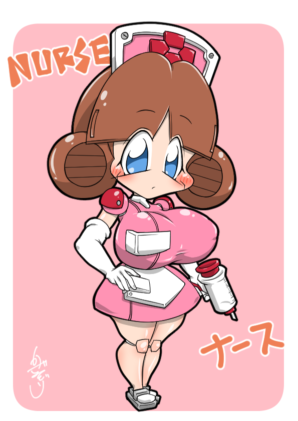 「ロボットポンコッツのナース 」|風見鳥菻(かざみどり りん)のイラスト